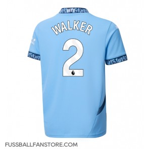 Manchester City Kyle Walker #2 Replik Heimtrikot 2024-25 Kurzarm